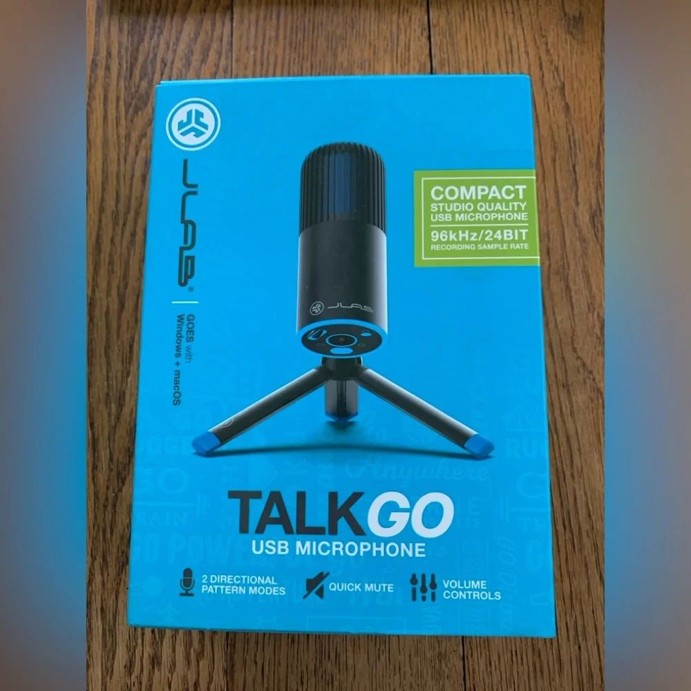 NWT Jlab TalkGo USB Microphone